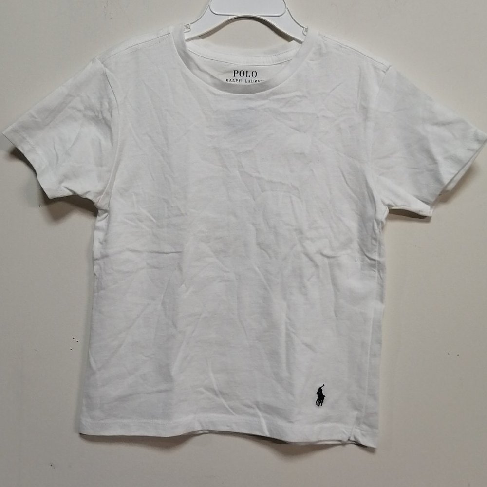 BNWT Polo by Ralph Lauren Kids Tees White Size Small